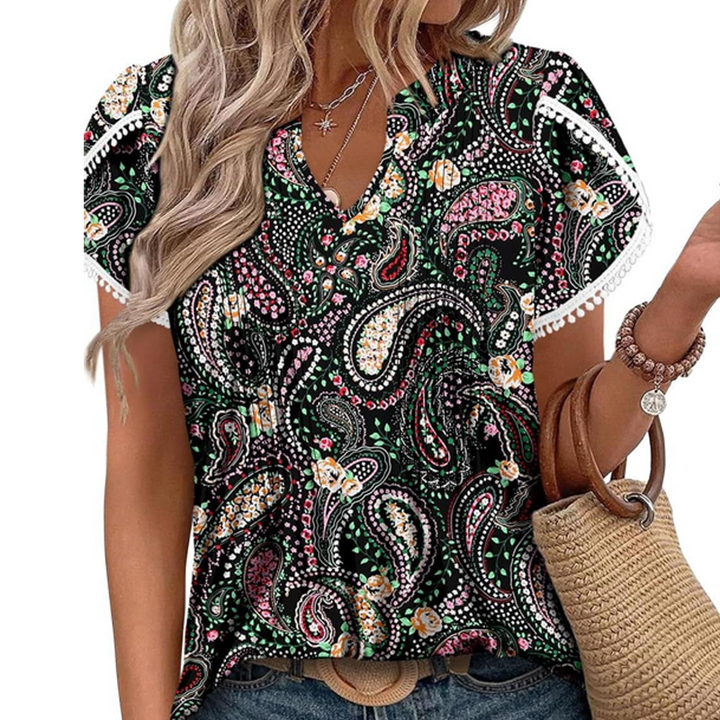 Janet - Printed Tunic Top
