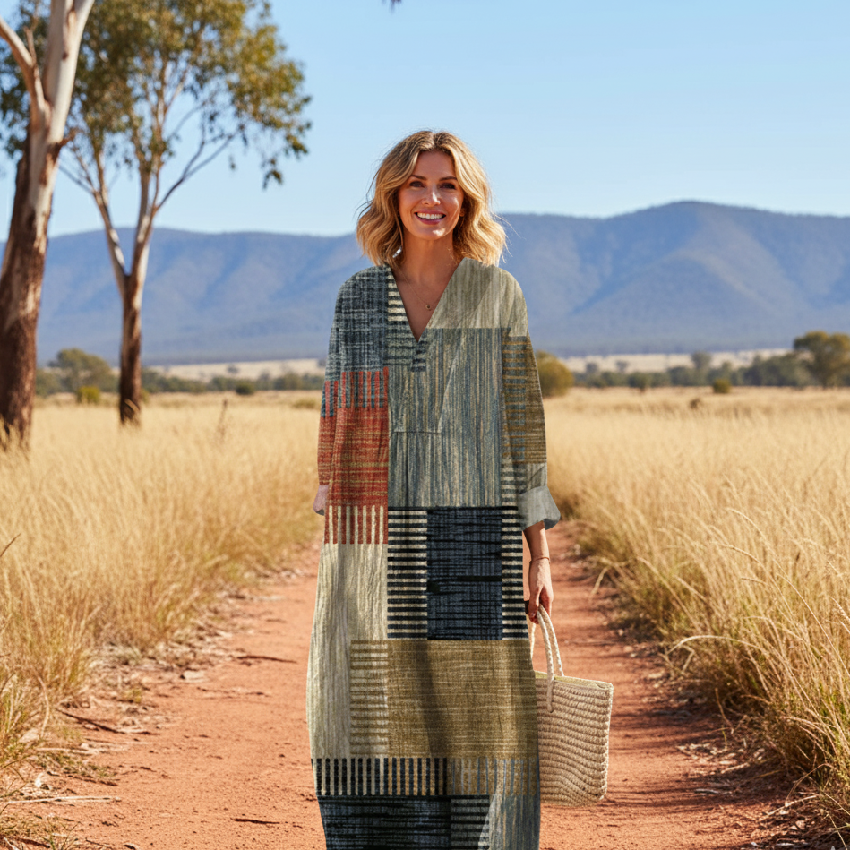 Iris | Chic Geometric Dress