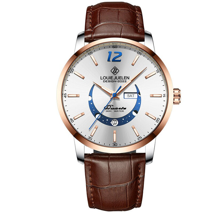 Chic Moonphase Timepiece