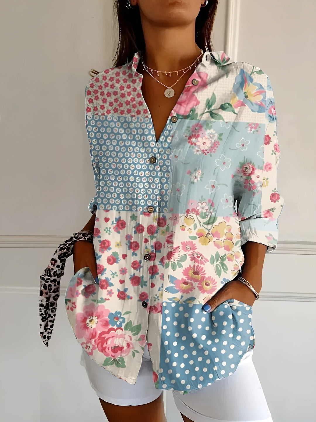 Maia | Summer Floral Blouse
