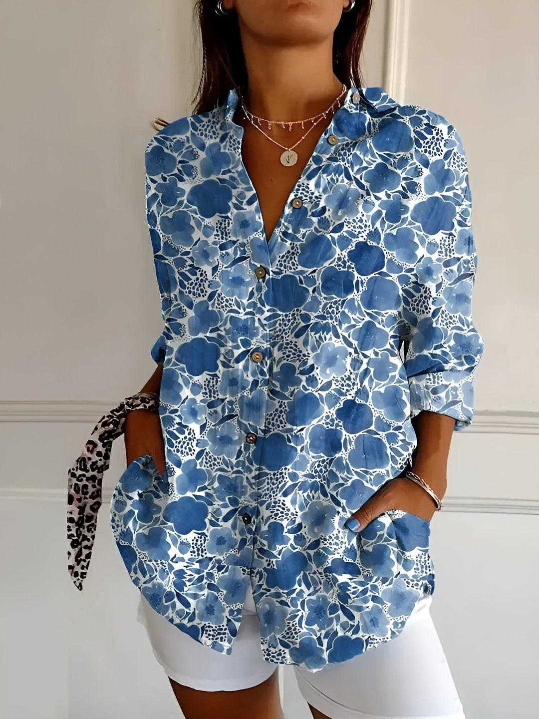 Maia | Summer Floral Blouse