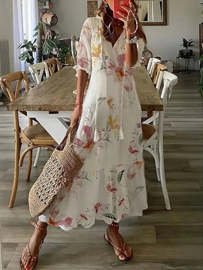 Lyra | Boho Tummy Coverage Dress