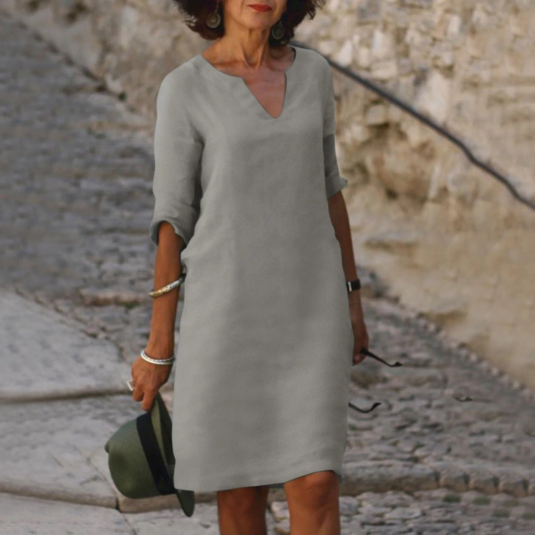 Vivara | Elegant Light Dress - Designed for Real Women