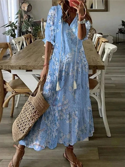 Lyra | Boho Tummy Coverage Dress