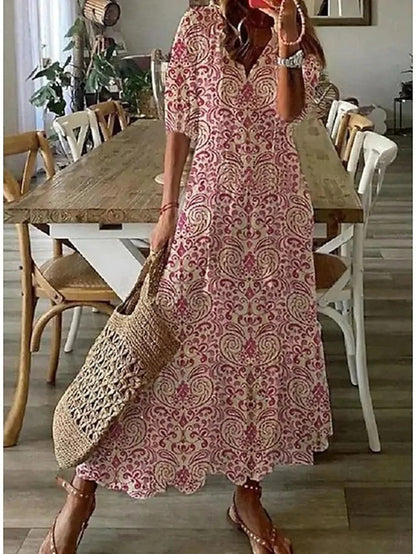 Lyra | Boho Tummy Coverage Dress