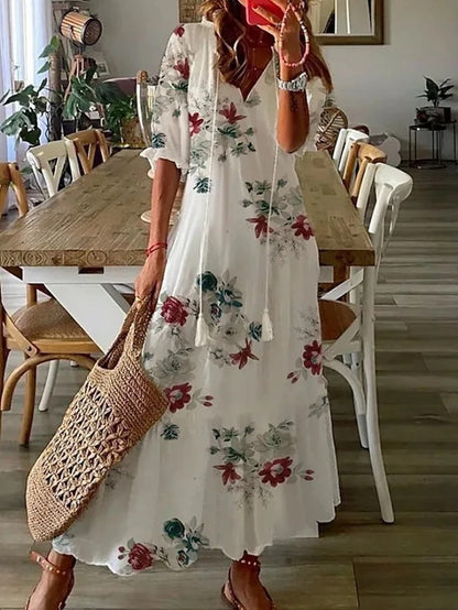 Lyra | Boho Tummy Coverage Dress